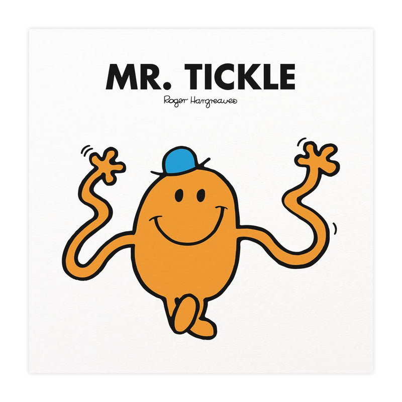 Mr. Tickle Mounted Art Print