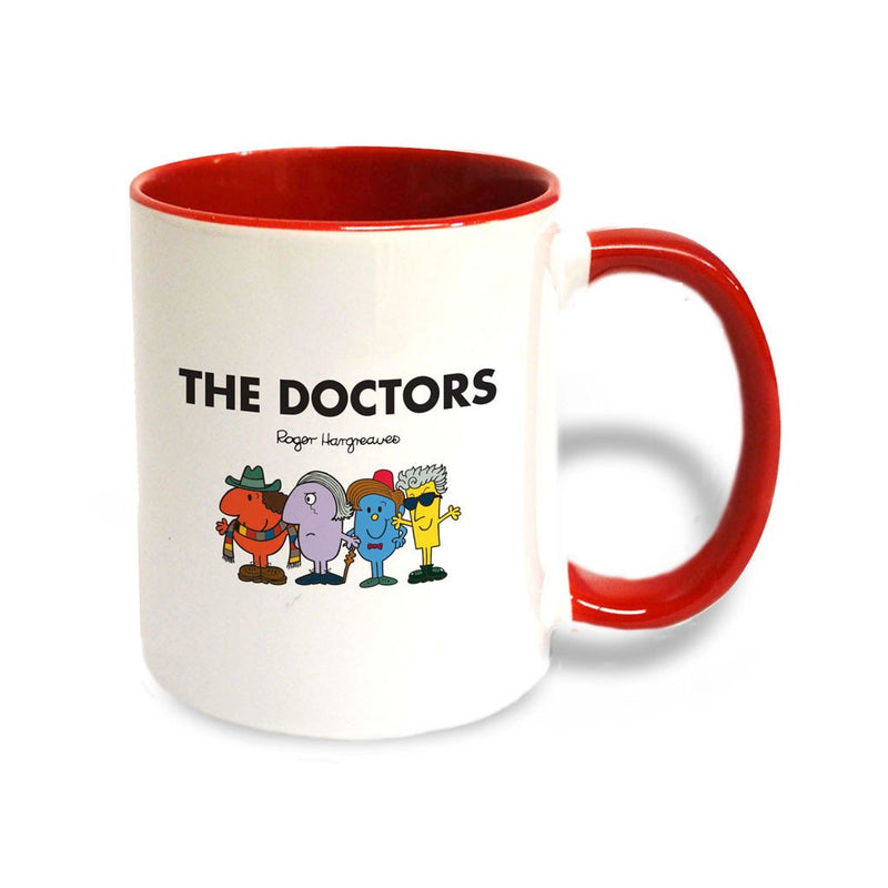 The Doctors Large Porcelain Colour Handle Mug