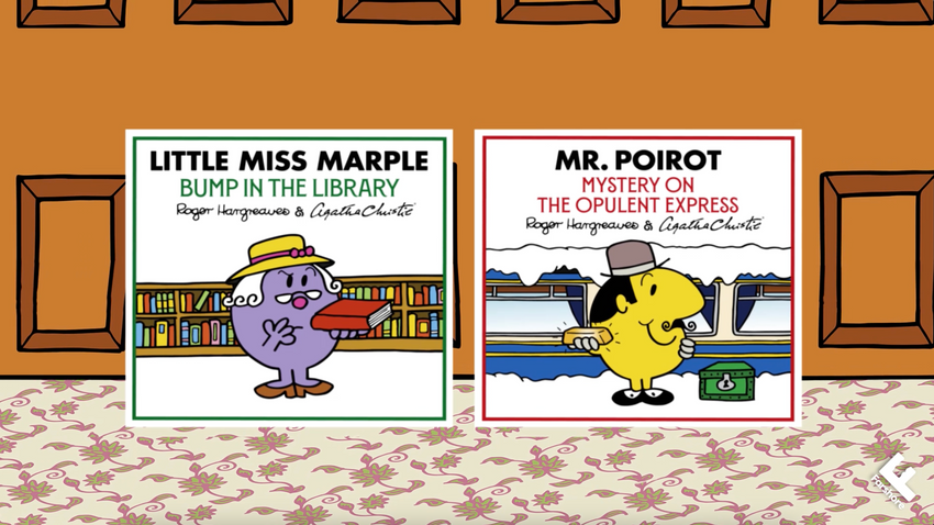 New Mr. Men Little Miss x Agatha Christie books!