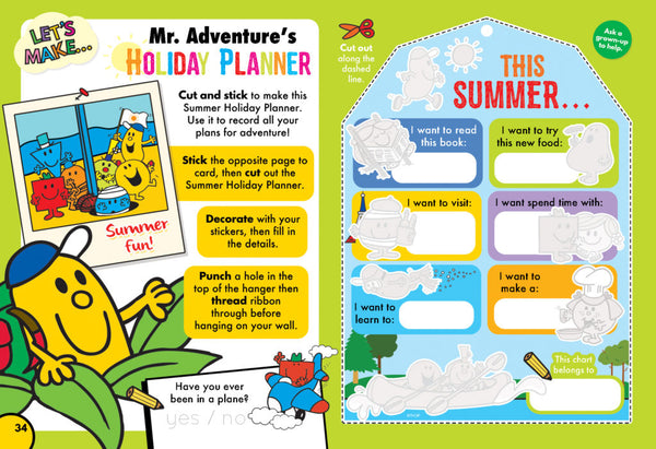 Mr. Adventure's Holiday Planner