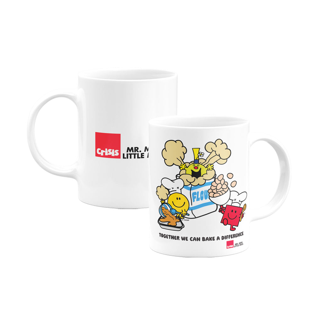 Together We Can Bake a Difference – Mr. Men Charity Mug (Crisis