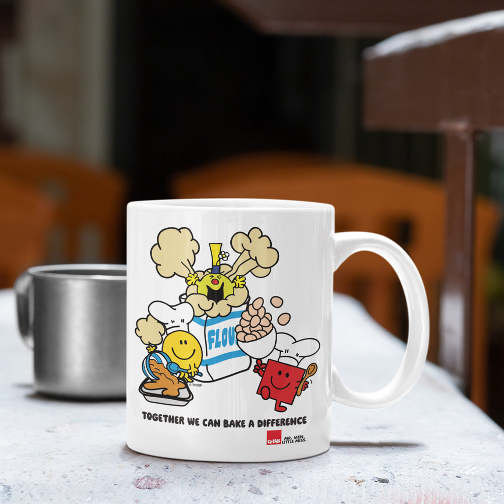 Together We Can Bake a Difference – Mr. Men Charity Mug (Crisis