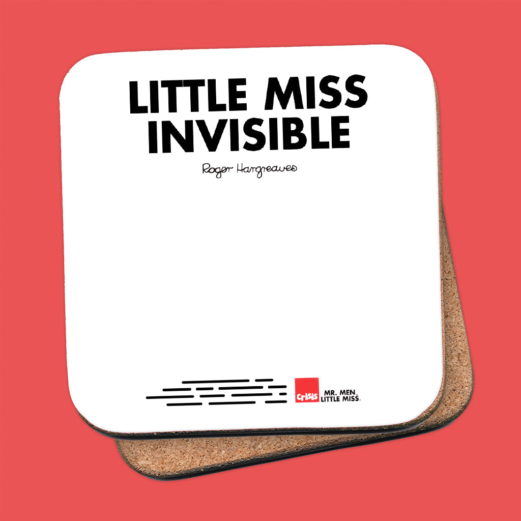 Little Miss Invisible Keyhole Coaster - Vintage-Inspired Gift Th