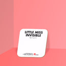 Little Miss Invisible Keyhole Coaster
