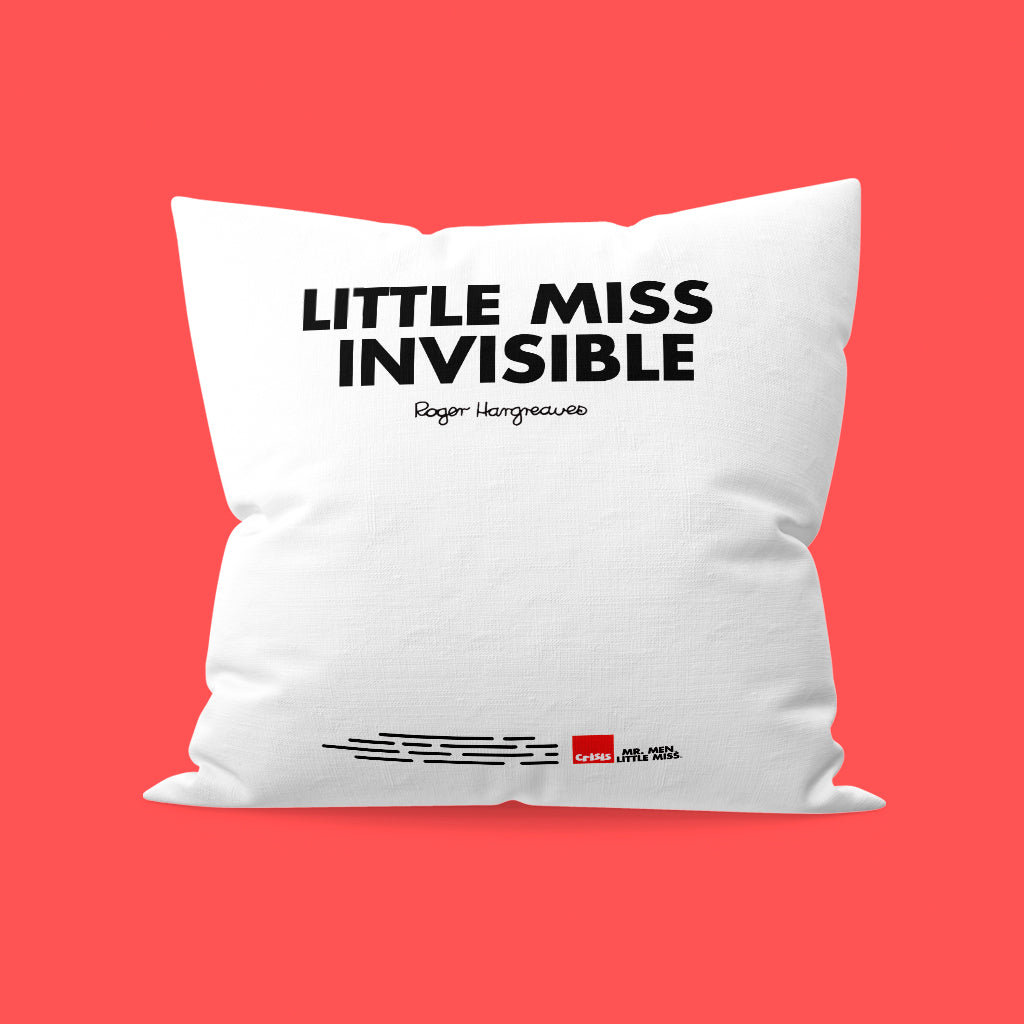 Little Miss Invisible Keyhole Cushion - Retro Collectible for Fa