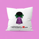 Little Miss Naughty Keyhole Cushion