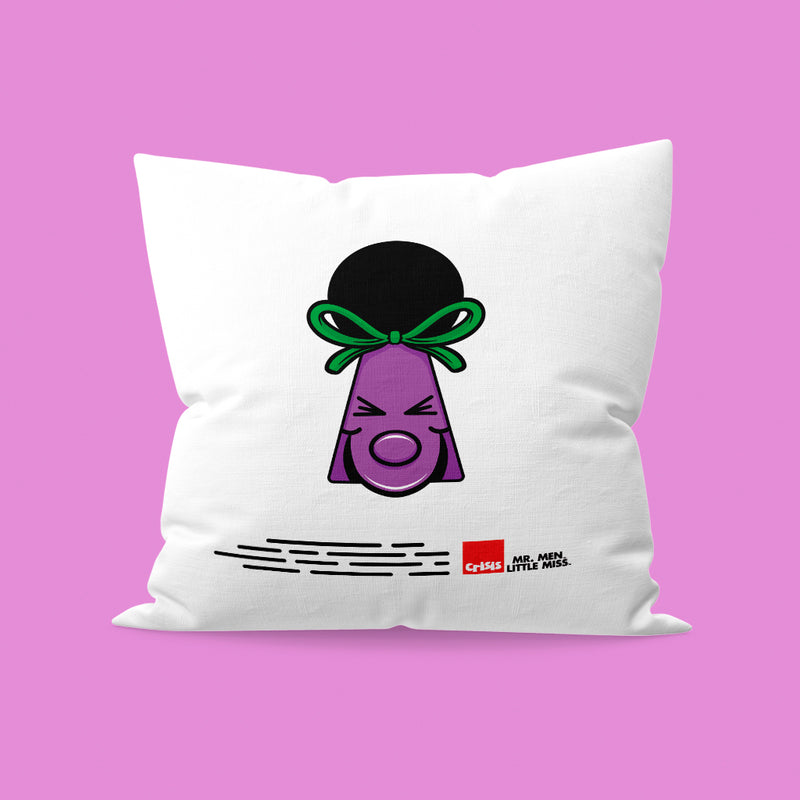 Little Miss Naughty Keyhole Cushion