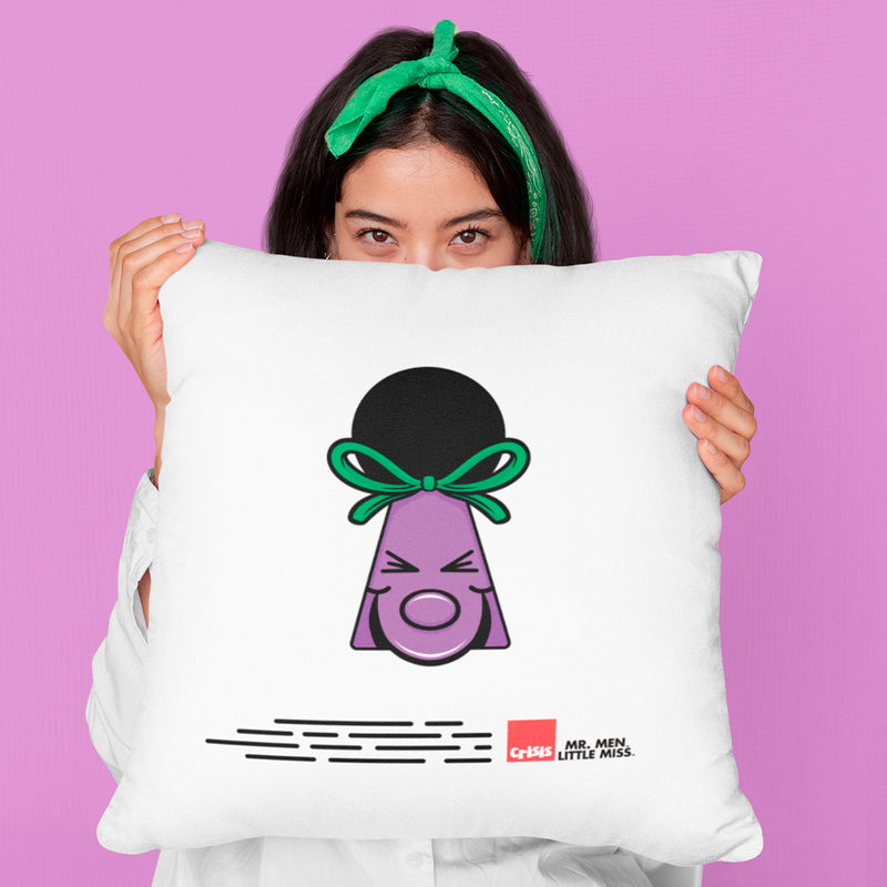 Little Miss Naughty Keyhole Cushion