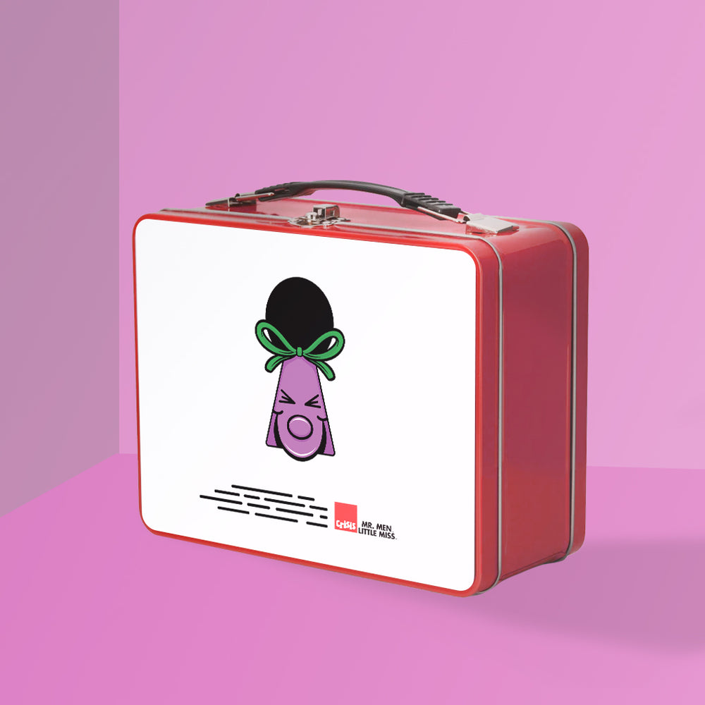 Little Miss Naughty Keyhole Metal Lunch Box - Timeless Character