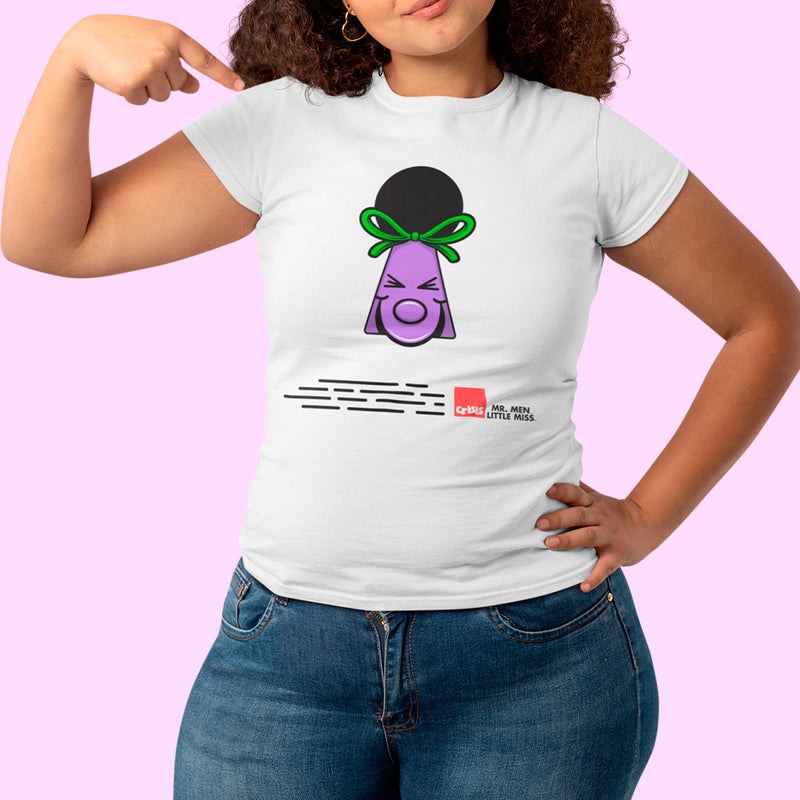 Little Miss Naughty Keyhole T-shirt