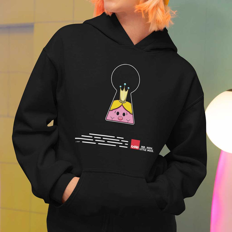 Little Miss Princess Keyhole Hoodie