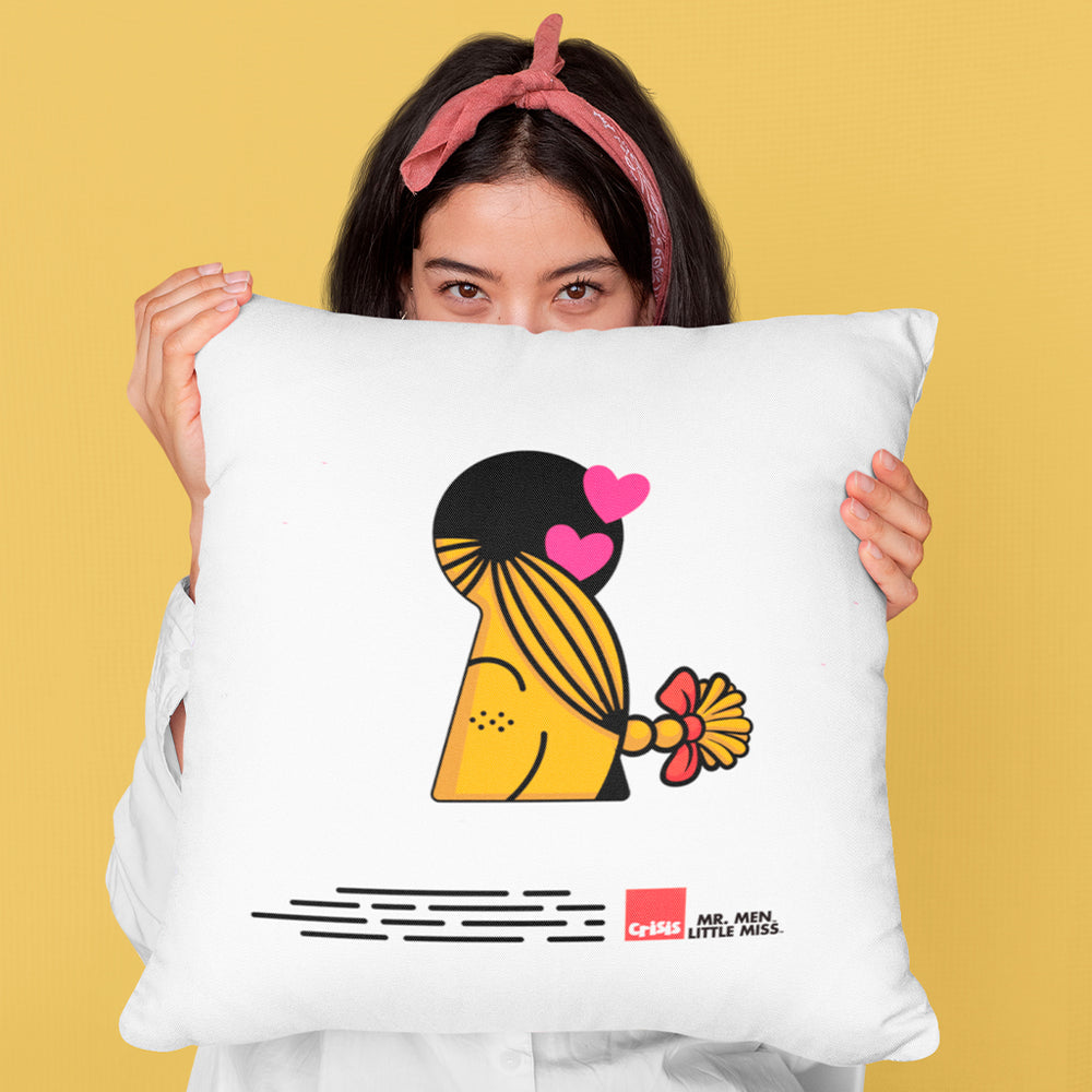 Little Miss Sunshine Keyhole Cushion - Perfect Birthday or Chris