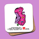 Little Miss Surprise Keyhole Coaster