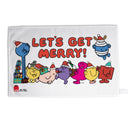 Let’s Get Merry - Mr. Men Christmas Tea Towel in Collaboration with Crisis