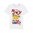 Joy to the World - Mr. Men Christmas T-Shirt in Collaboration with Crisis