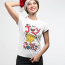 Joy to the World - Mr. Men Christmas T-Shirt in Collaboration with Crisis