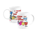 I Volunteered for Crisis - Mr. Men Christmas Mug in Collaboration with Crisis