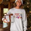 I Volunteered for Crisis - Mr. Men Christmas Sweatshirt in Collaboration with Crisis