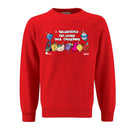 I Volunteered for Crisis - Mr. Men Christmas Sweatshirt in Collaboration with Crisis