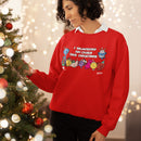 I Volunteered for Crisis - Mr. Men Christmas Sweatshirt in Collaboration with Crisis