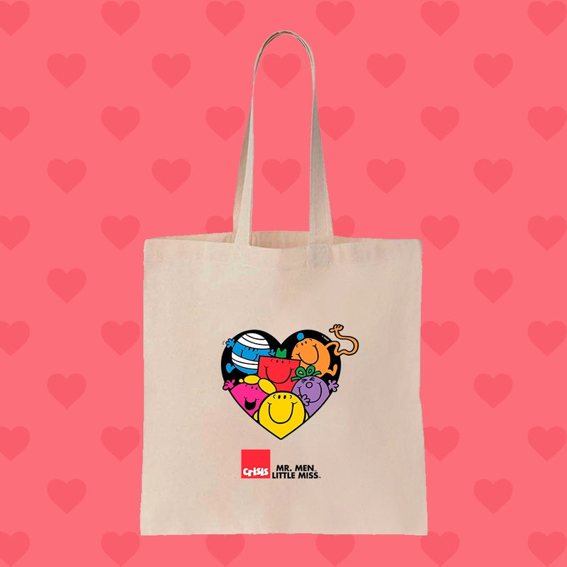 Mr. Men Little Miss Valentine’s Day Tote Bag – Collaboration with Crisis