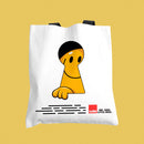 Mr. Happy Keyhole Tote Bag