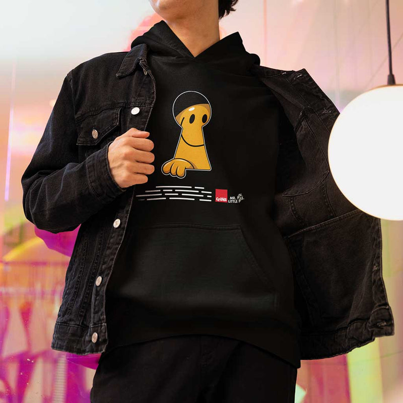 Mr. Happy Keyhole Hoodie