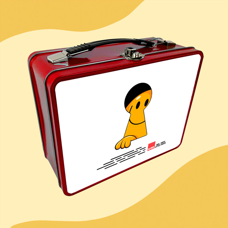 Mr. Happy Keyhole Metal Lunch Box