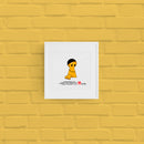 Mr. Happy Keyhole Art Print