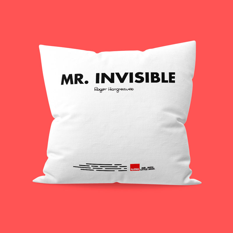 Mr. Invisible Keyhole Cushion