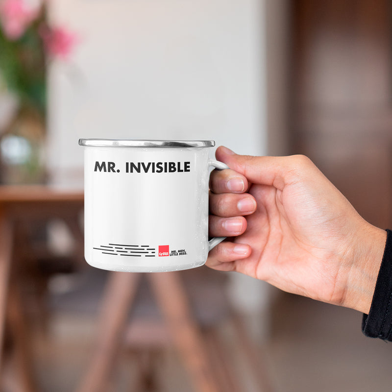 Mr. Invisible Keyhole Enamel Mug