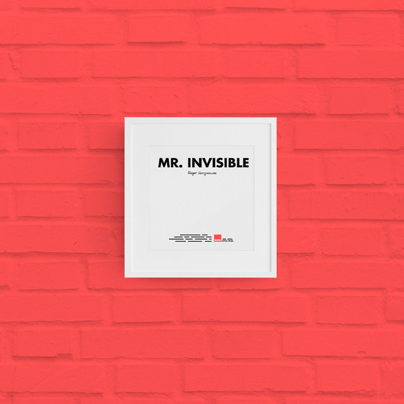 Mr. Invisible Keyhole Art Print