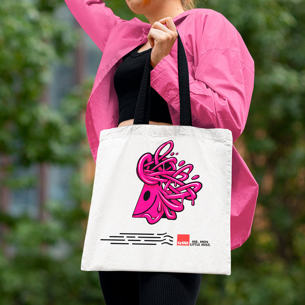 Mr. Messy Keyhole Tote Bag - Bright Gift for Teachers