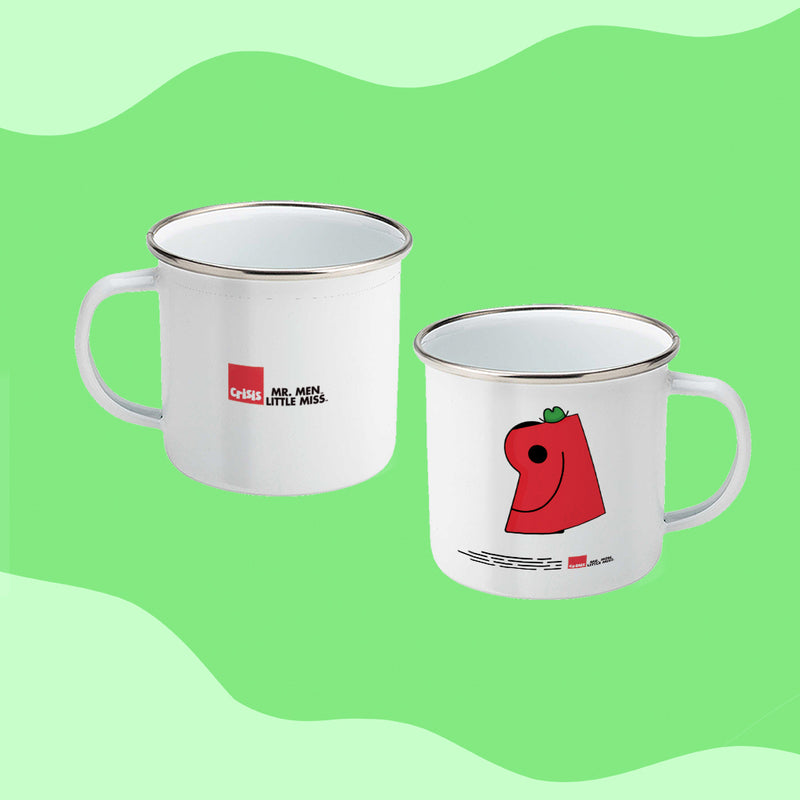 Mr. Strong Keyhole Enamel Mug