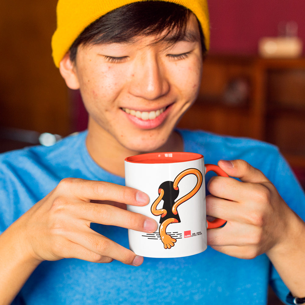Mr. Tickle Keyhole Large Porcelain Colour Handle Mug - Gift-Read