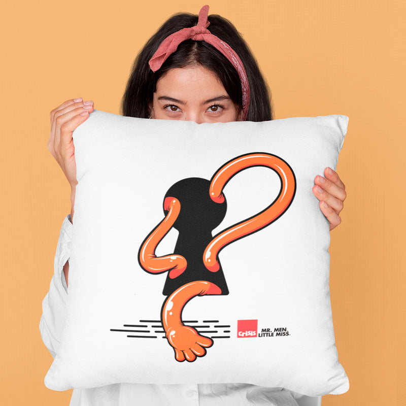 Mr. Tickle Keyhole Cushion