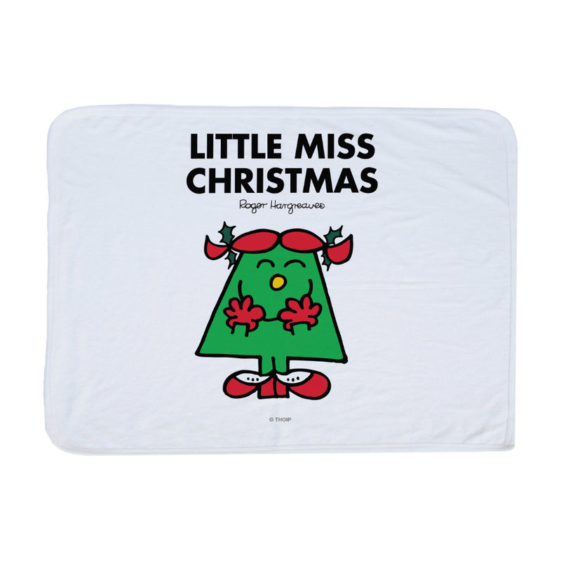 Little Miss Christmas Blanket
