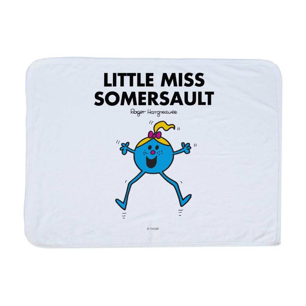 Personalised Little Miss Somersault Blanket