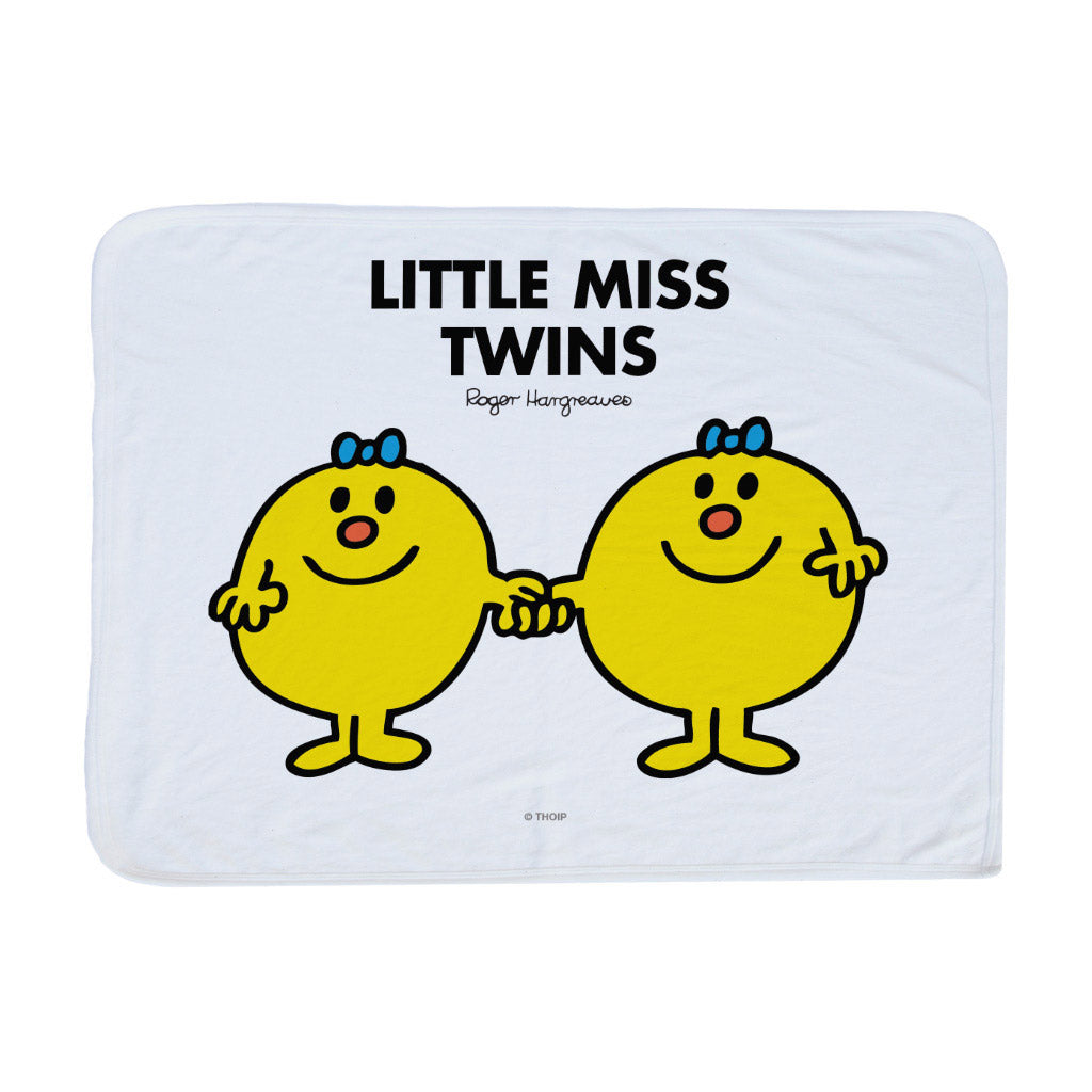 Personalised Little Miss Twins Blanket