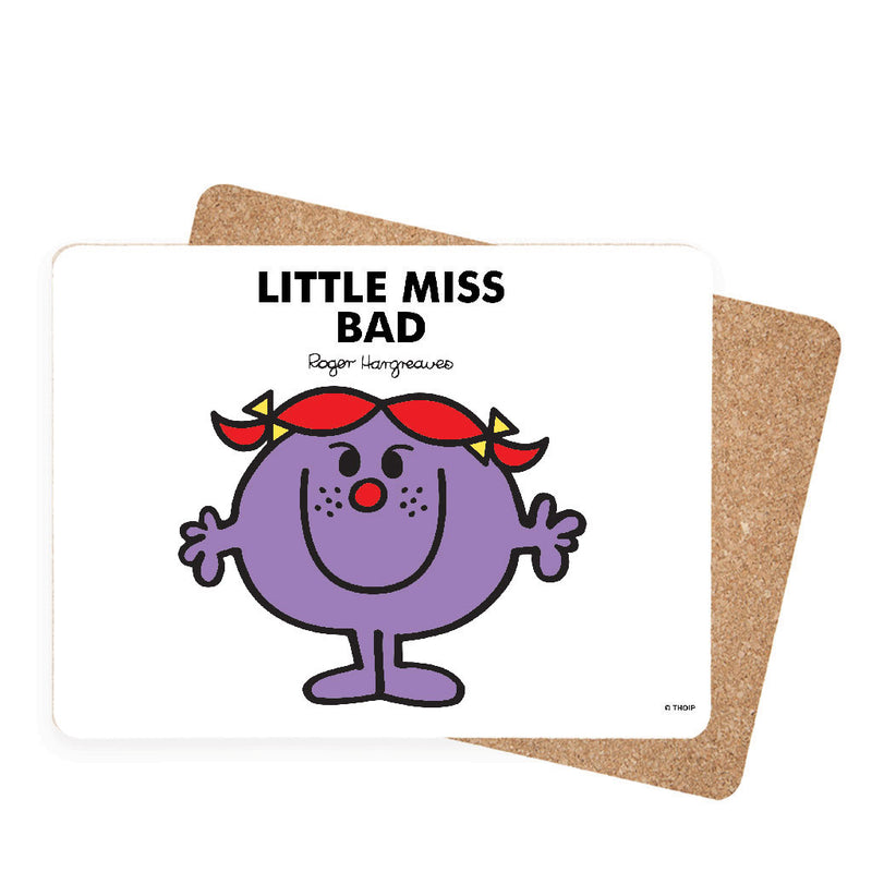 Little Miss Bad Cork Placemat