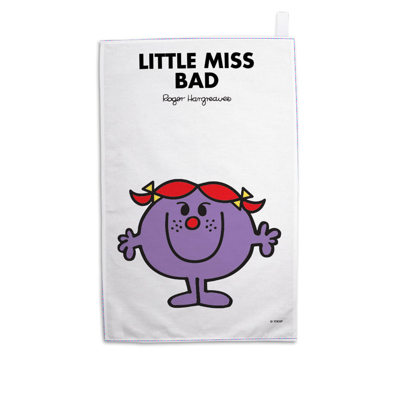 Little Miss Bad Tea Towel