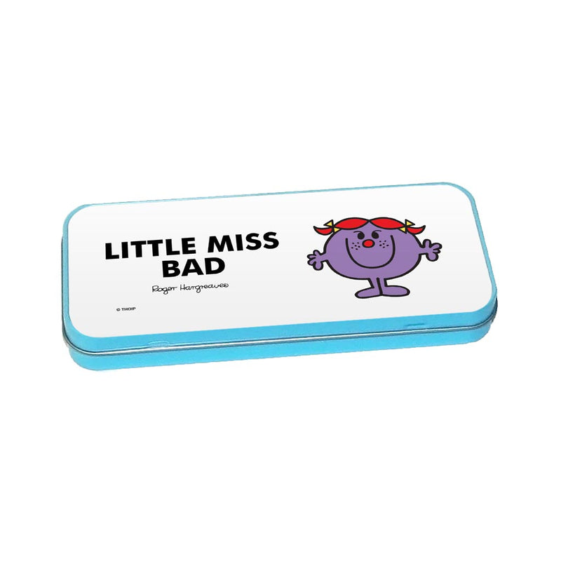 Little Miss Bad Pencil Case Tin