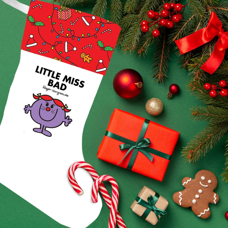 Little Miss Bad Christmas Stocking