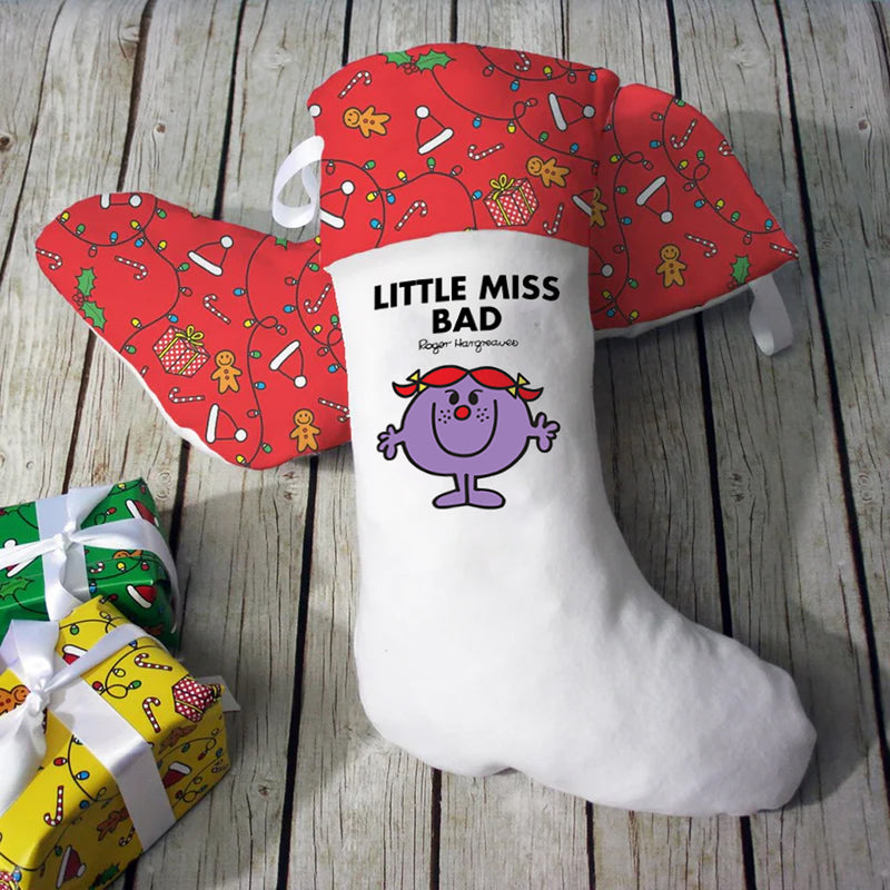 Little Miss Bad Christmas Stocking