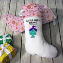 Little Miss Brave Christmas Stocking