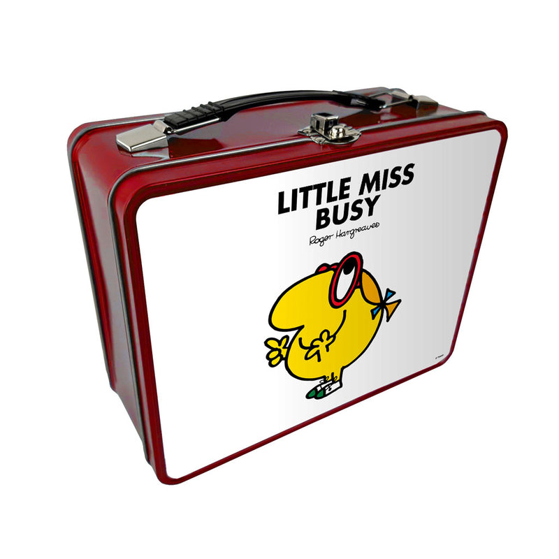 Little Miss Busy Metal Lunch Box