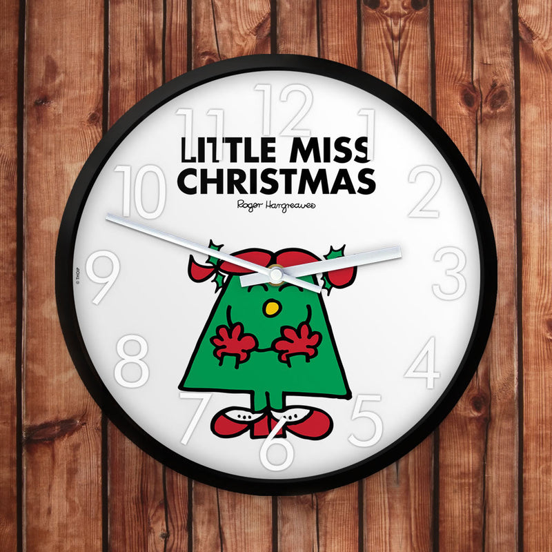 Little Miss Christmas Personalised Clock (Lifestyle)