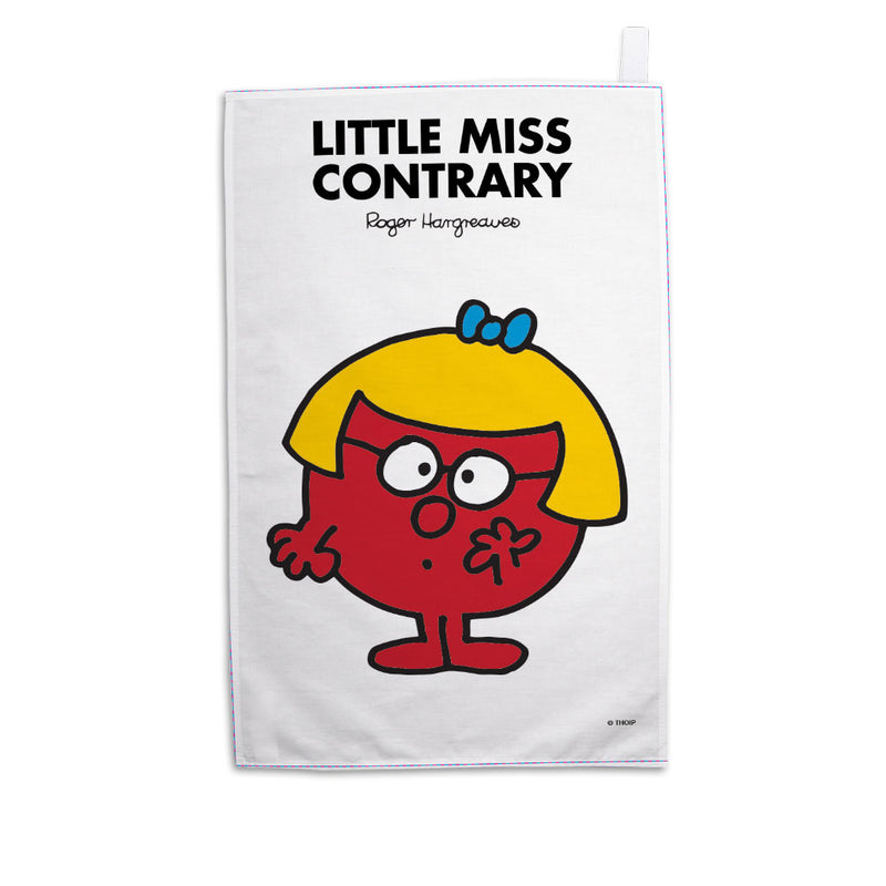 Little Miss Contrary Tea Towel