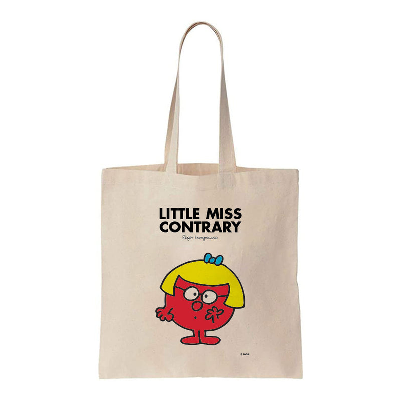 Little Miss Contrary Long Handled Tote Bag