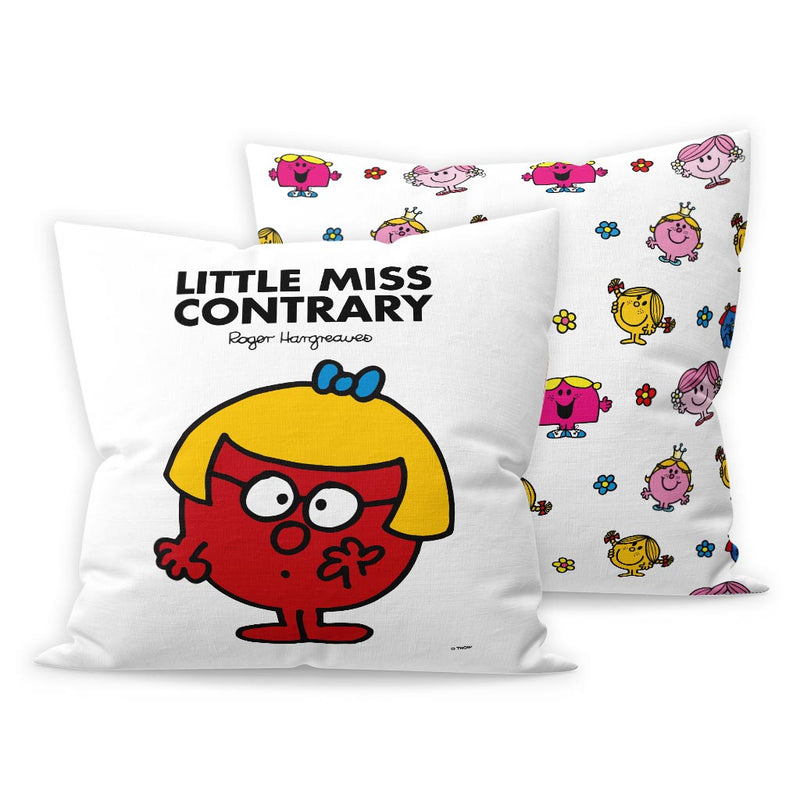 Little Miss Contrary Micro Fibre Cushion